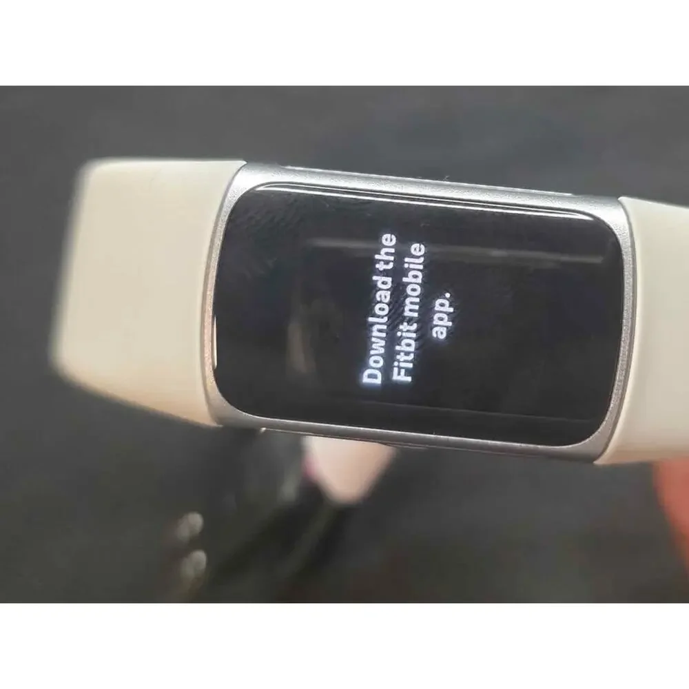 Fitbit Charge6 Fitness Tracker with Google Apps Heart Rate on Exercise Equipment